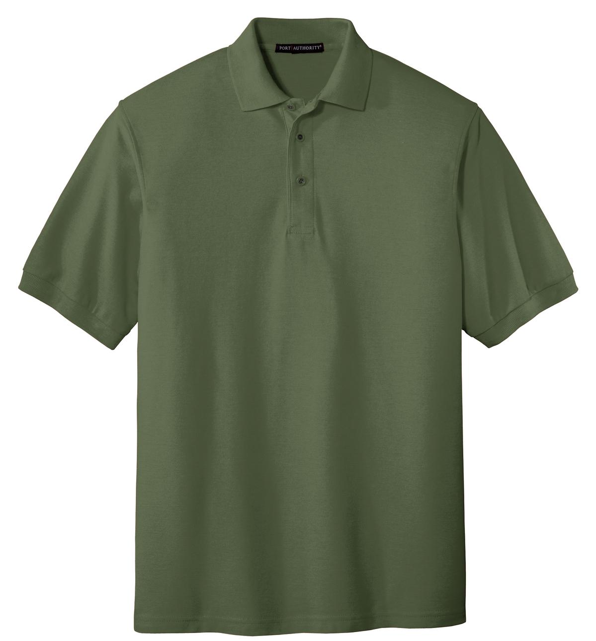 Port Authority Silk Touch Polo K500 (Choose Your Logo)
