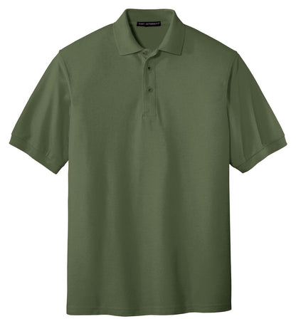 Port Authority Silk Touch Polo K500 (Choose Your Logo)