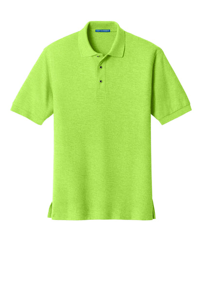 Port Authority Silk Touch Polo K500 (Choose Your Logo)