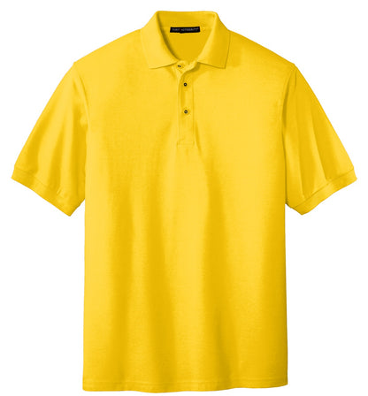 Port Authority Silk Touch Polo K500 (Choose Your Logo)
