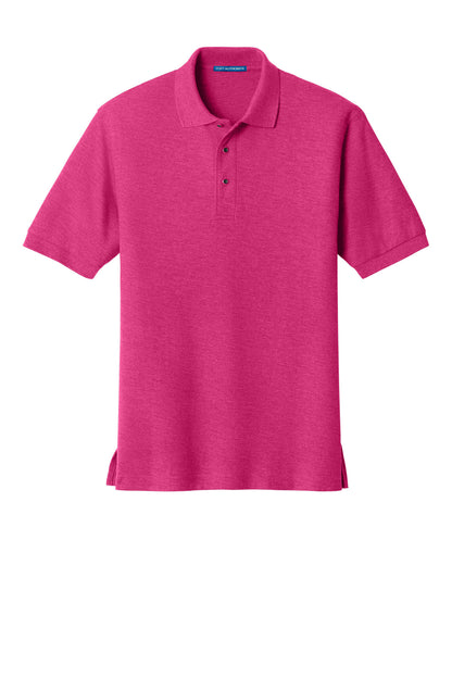 Port Authority Silk Touch Polo K500 (Choose Your Logo)