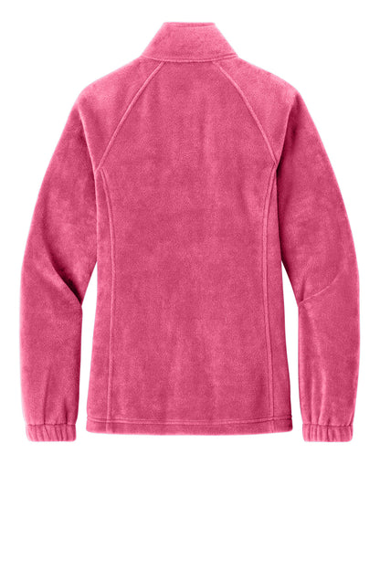 Port Authority Women's Plush Fleece Full-Zip Jacket. L190 (Choose Your Design)