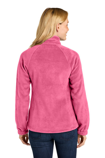 Port Authority Women's Plush Fleece Full-Zip Jacket. L190 (Choose Your Design)