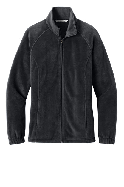 Port Authority Women's Plush Fleece Full-Zip Jacket. L190 (Choose Your Design)