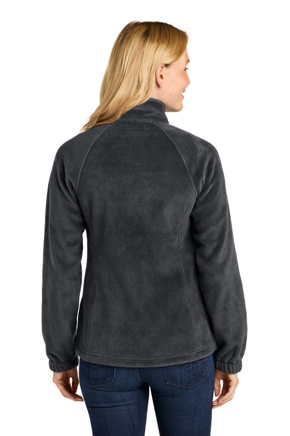 Port Authority Women's Plush Fleece Full-Zip Jacket. L190 (Choose Your Design)
