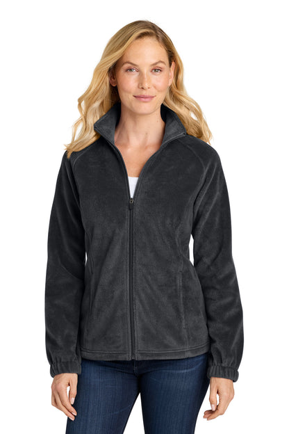 Port Authority Women's Plush Fleece Full-Zip Jacket. L190 (Choose Your Design)