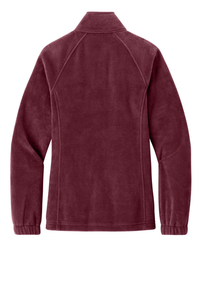 Port Authority Women's Plush Fleece Full-Zip Jacket. L190 (Choose Your Design)