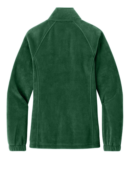 Port Authority Women's Plush Fleece Full-Zip Jacket. L190 (Choose Your Design)