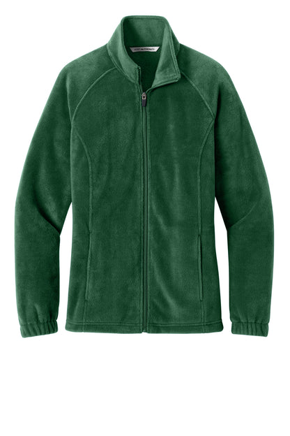 Port Authority Women's Plush Fleece Full-Zip Jacket. L190 (Choose Your Design)