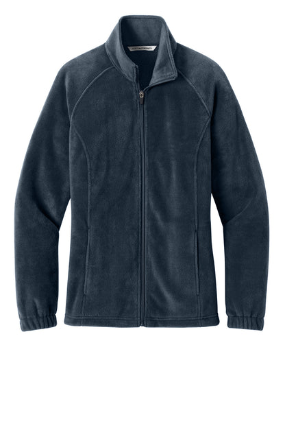 Port Authority Women's Plush Fleece Full-Zip Jacket. L190 (Choose Your Design)
