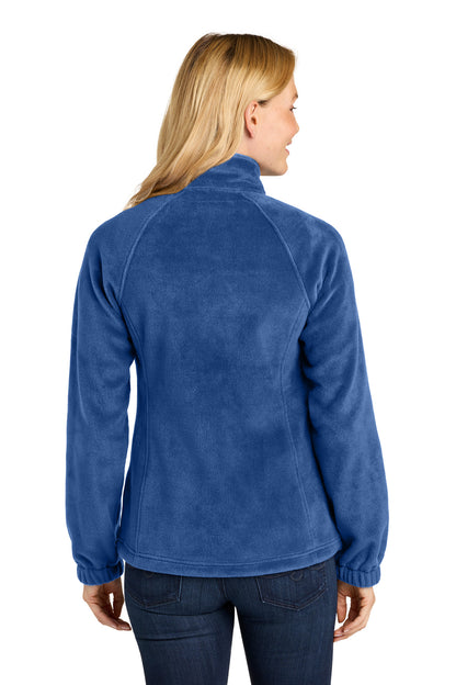 Port Authority Women's Plush Fleece Full-Zip Jacket. L190 (Choose Your Design)