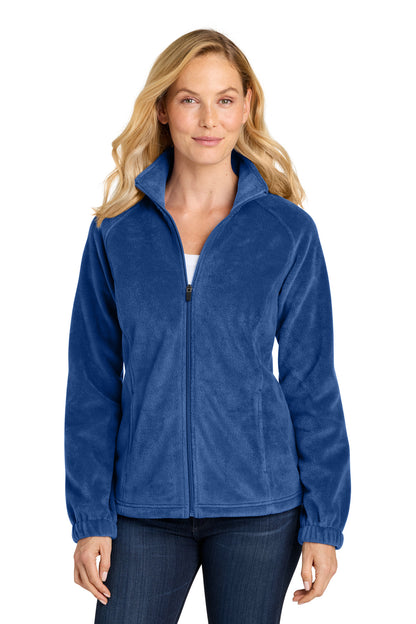 Port Authority Women's Plush Fleece Full-Zip Jacket. L190 (Choose Your Design)