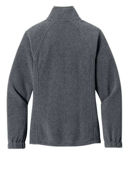 Port Authority Women's Plush Fleece Full-Zip Jacket. L190 (Choose Your Design)