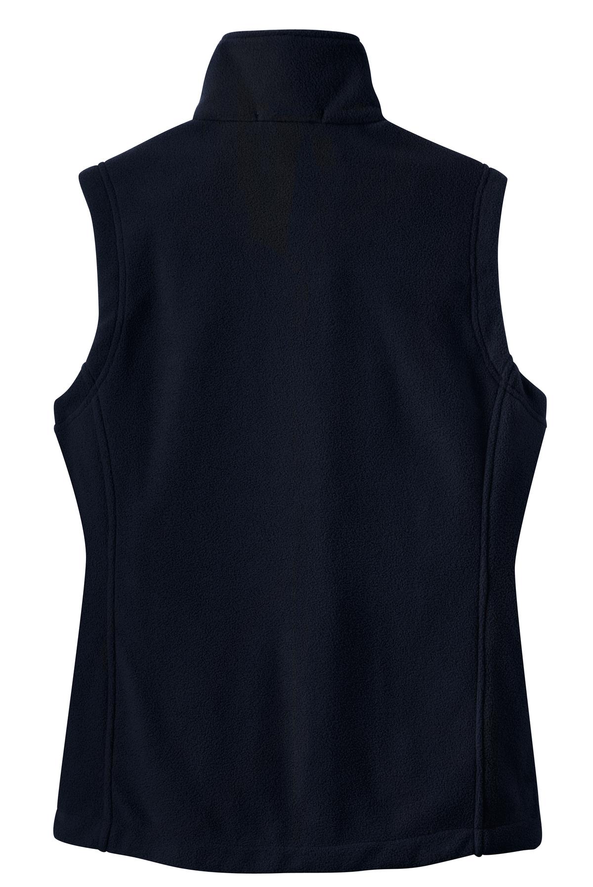 Port Authority Ladies Value Fleece Vest. L219 (Choose Your Design)