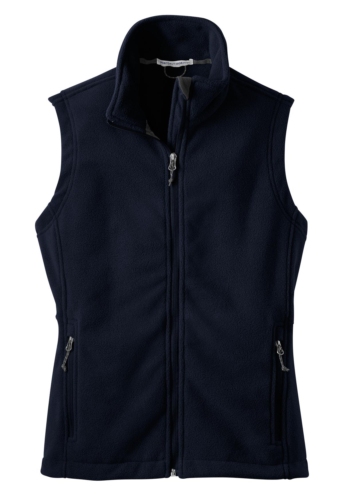 Port Authority Ladies Value Fleece Vest. L219 (Choose Your Design)