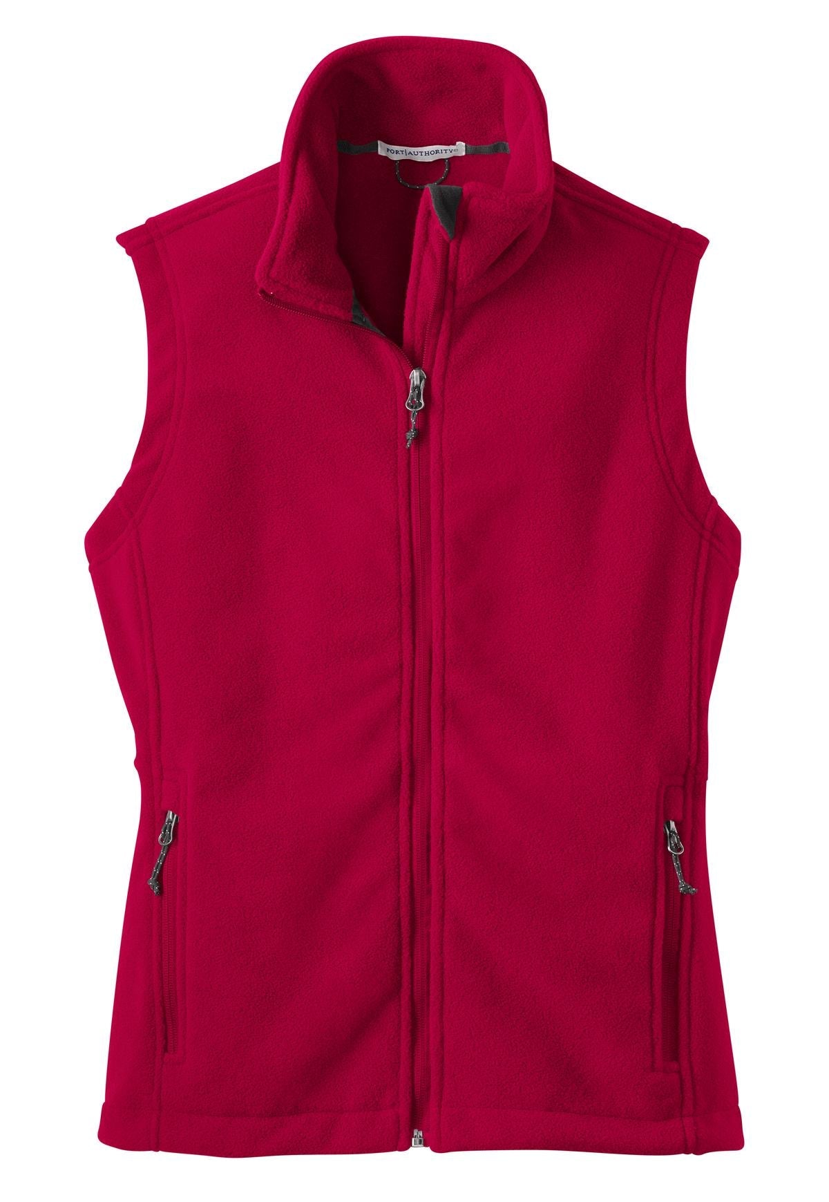 Port Authority Ladies Value Fleece Vest. L219 (Choose Your Design)