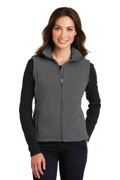 Port Authority Ladies Value Fleece Vest. L219 (Choose Your Design)