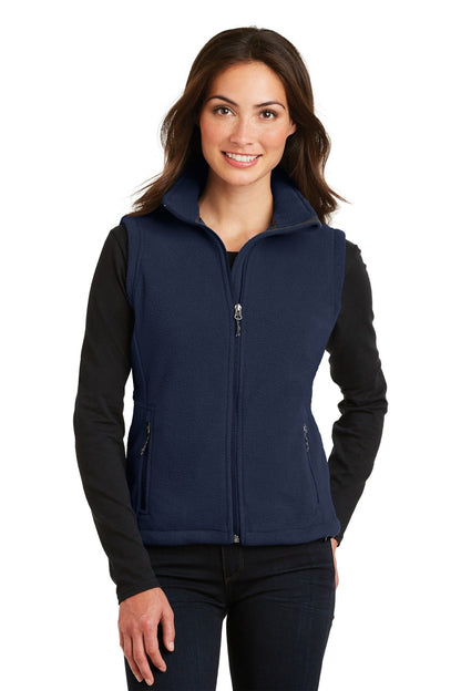 Port Authority Ladies Value Fleece Vest. L219 (Choose Your Design)