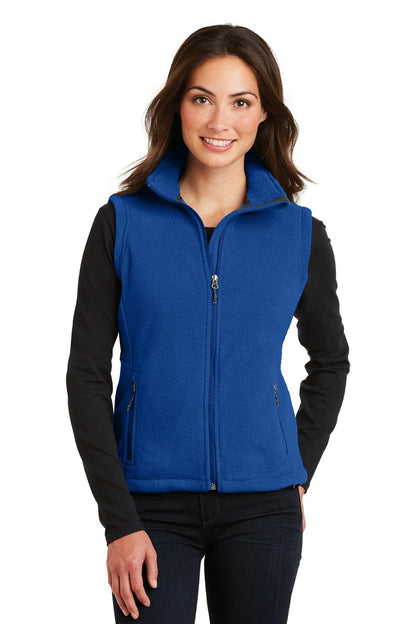 Port Authority Ladies Value Fleece Vest. L219 (Choose Your Design)