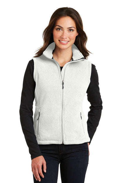 Port Authority Ladies Value Fleece Vest. L219 (Choose Your Design)