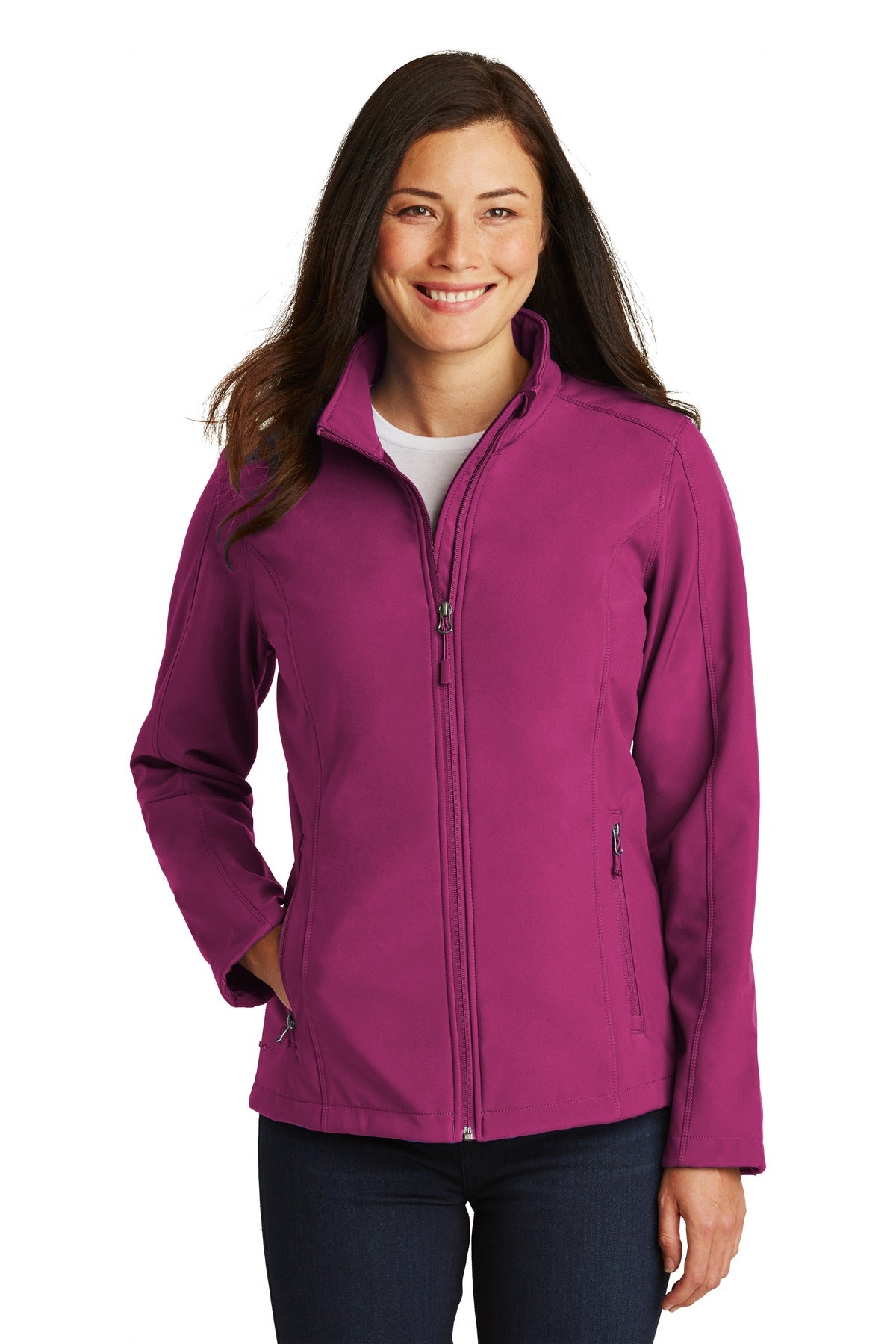 Port Authority Ladies Core Soft Shell Jacket. L317 (Choose Your Design)