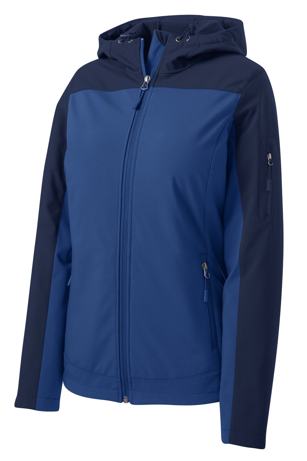 Port Authority Ladies Hooded Core Soft Shell Jacket. L335 (Choose Your Design)