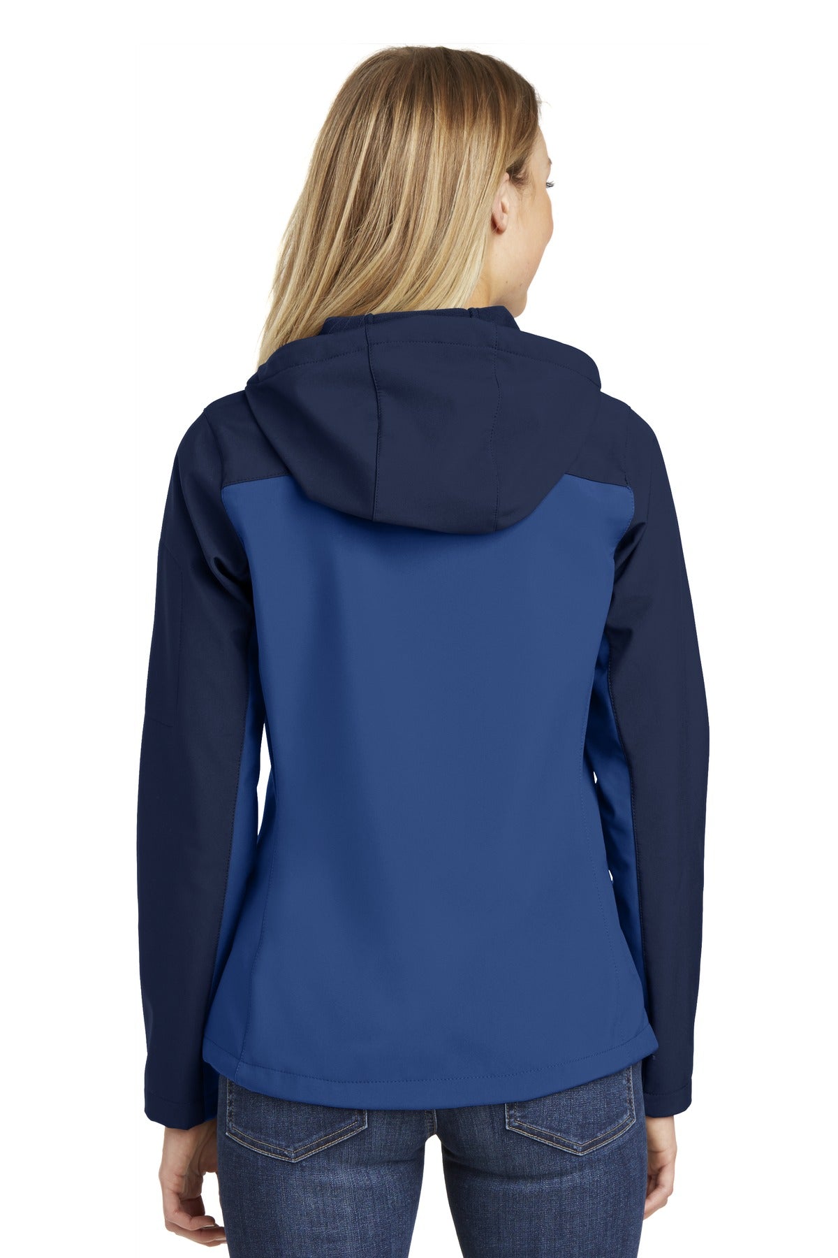 Port Authority Ladies Hooded Core Soft Shell Jacket. L335 (Choose Your Design)