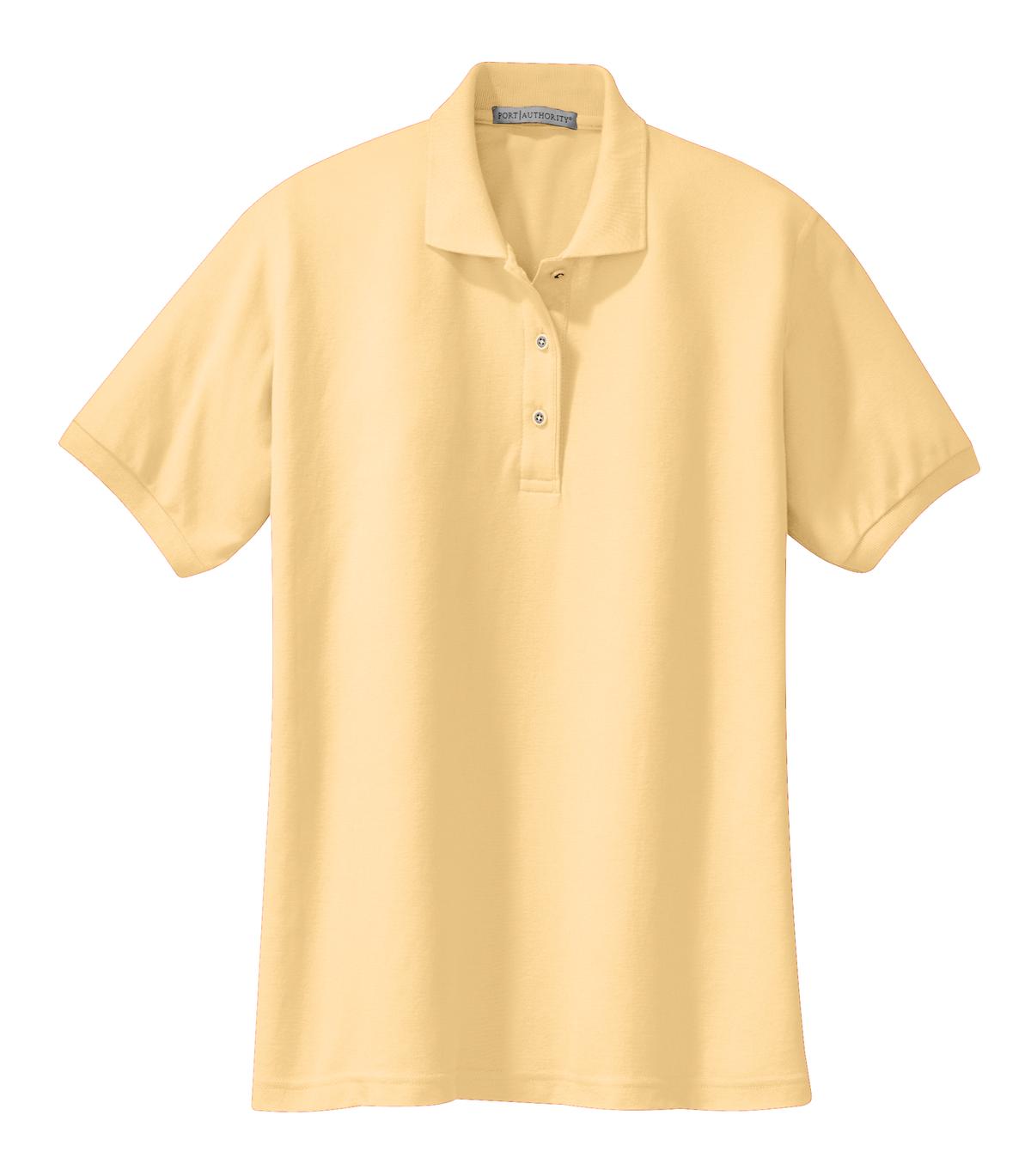 Port Authority Women's Silk Touch Polo.  L500 (Choose Your Logo)