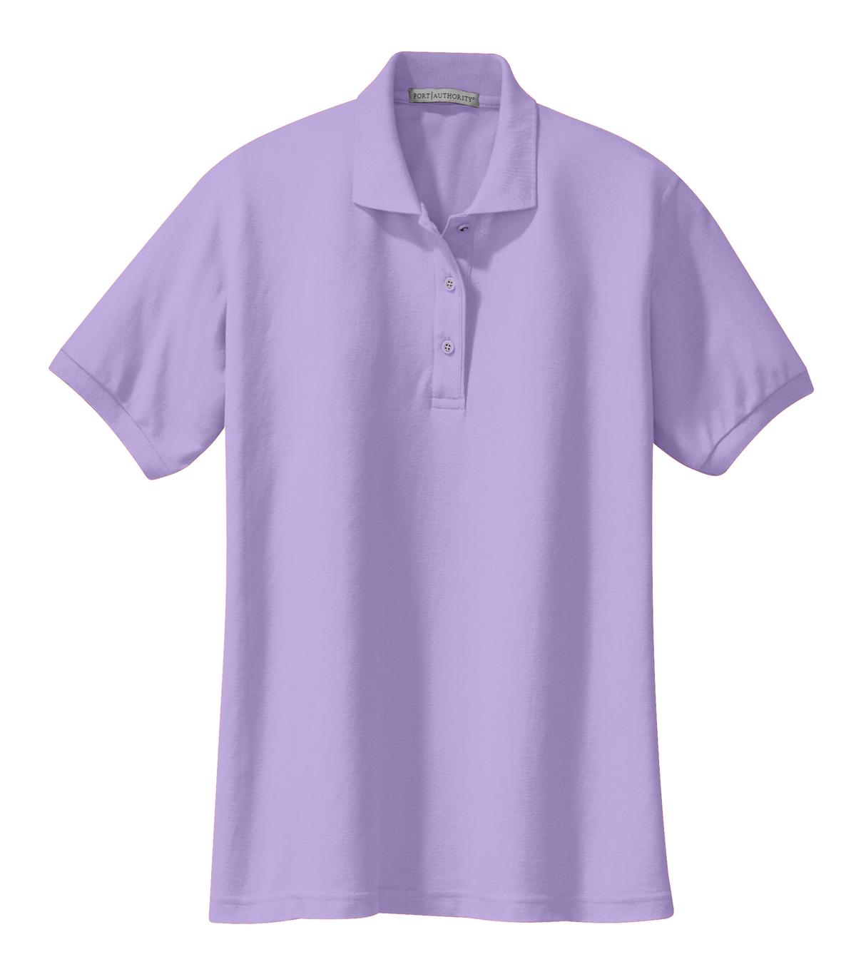 Port Authority Women's Silk Touch Polo.  L500 (Choose Your Logo)