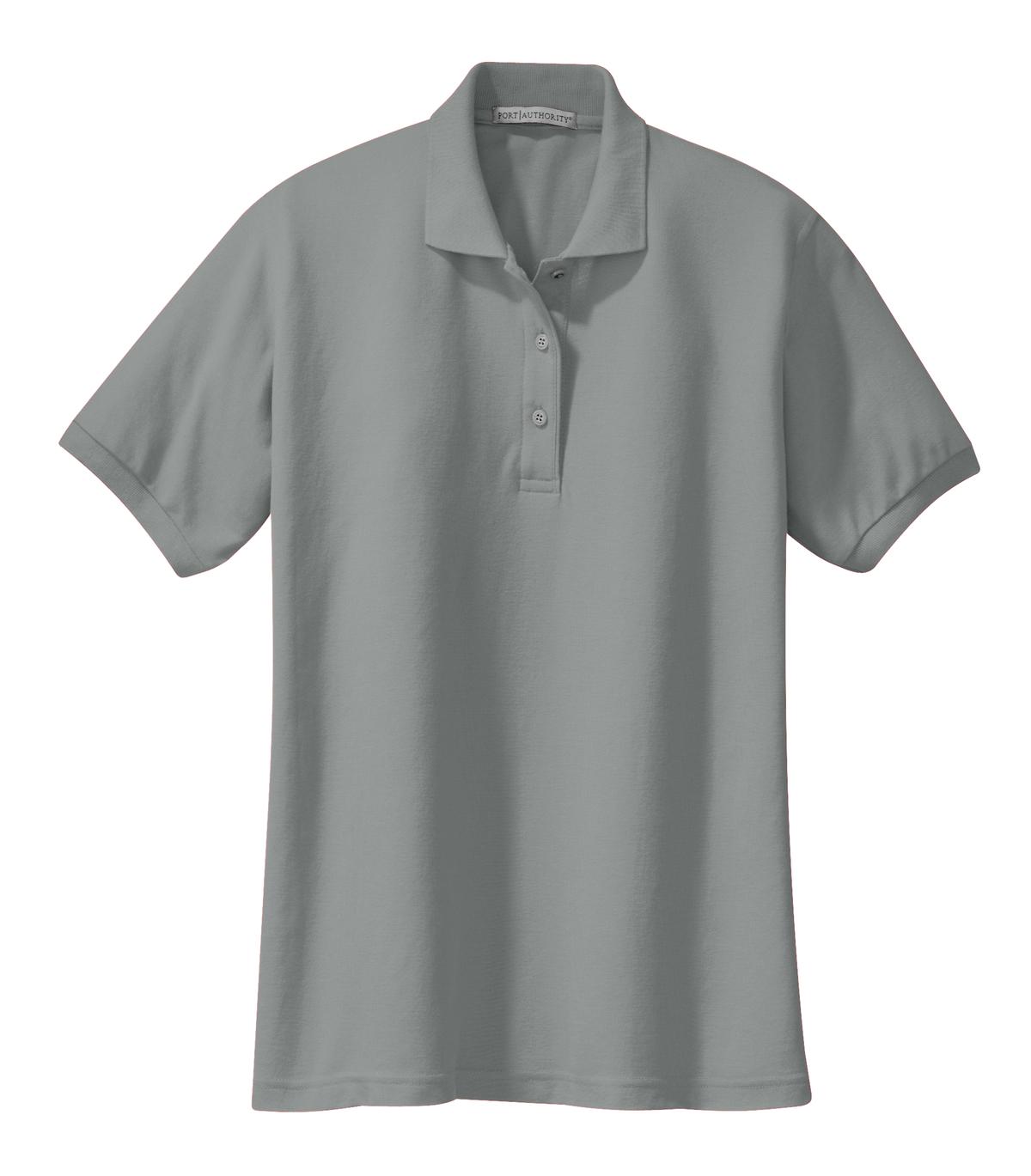 Port Authority Women's Silk Touch Polo.  L500 (Choose Your Logo)