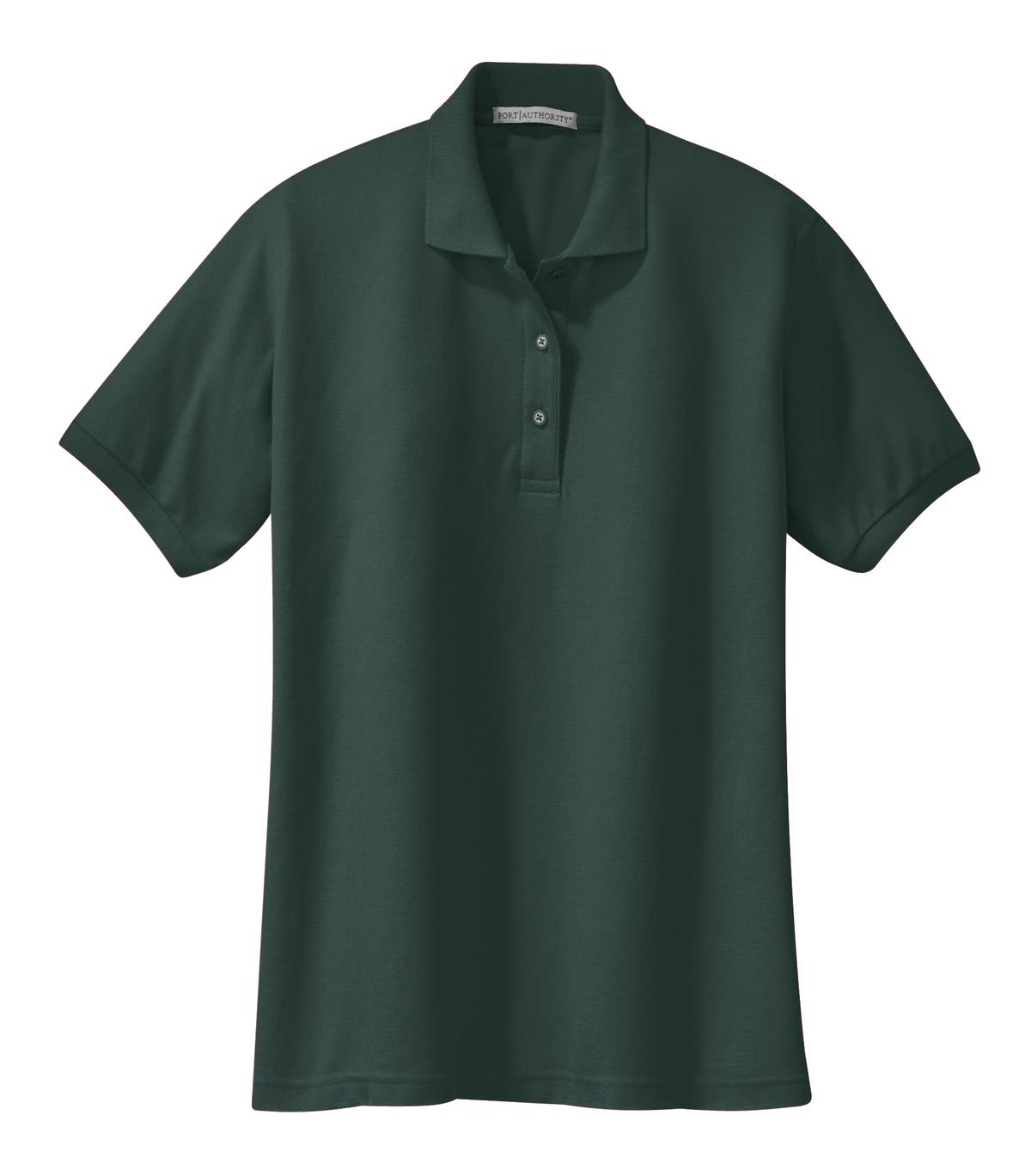 Port Authority Women's Silk Touch Polo.  L500 (Choose Your Logo)