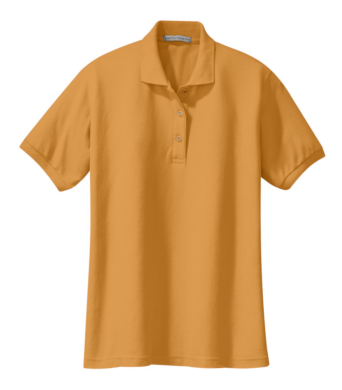 Port Authority Women's Silk Touch Polo.  L500 (Choose Your Logo)