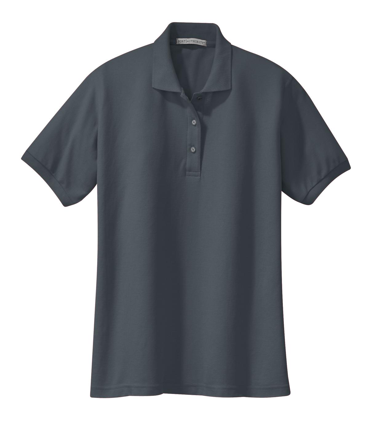 Port Authority Women's Silk Touch Polo.  L500 (Choose Your Logo)