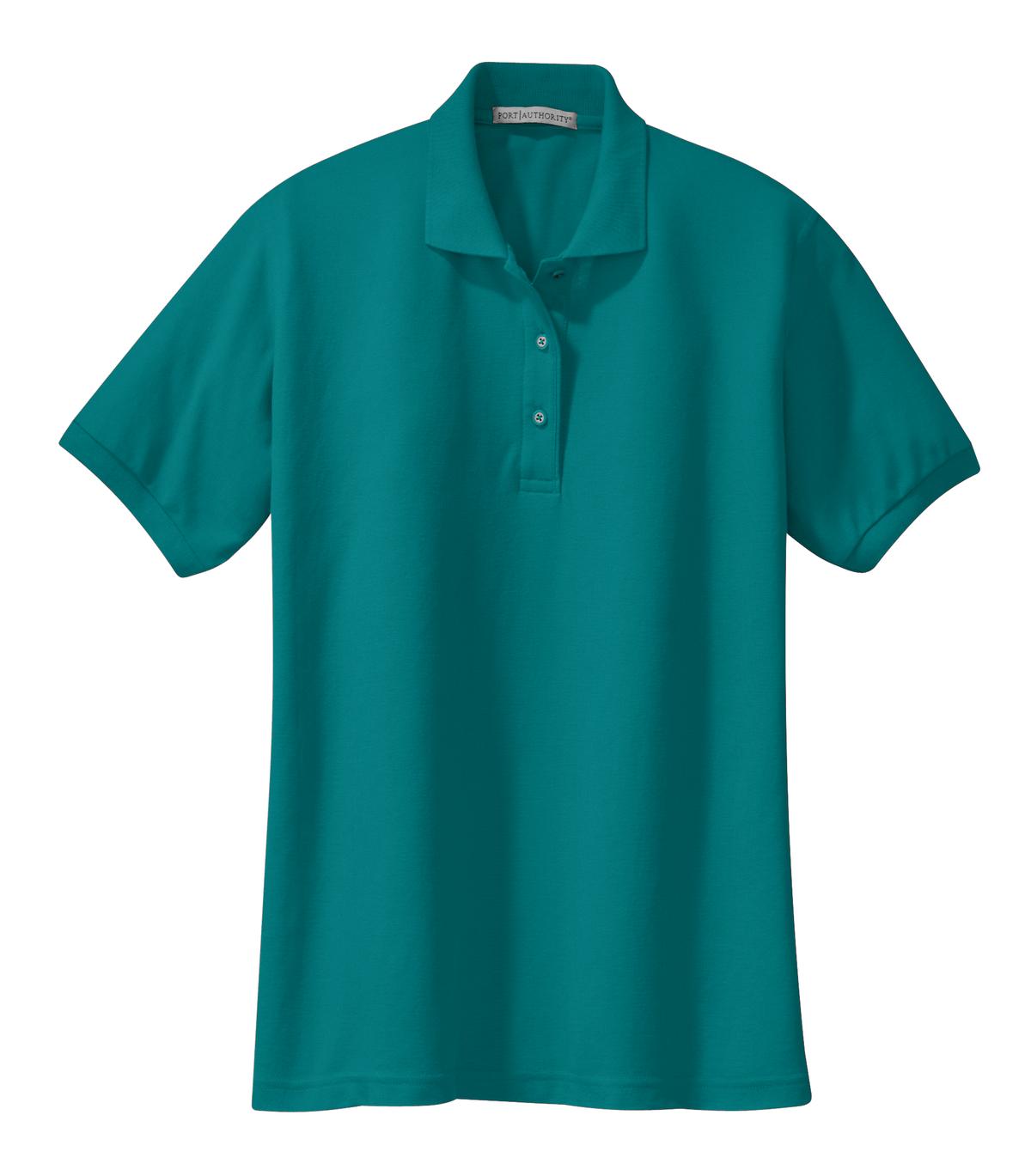 Port Authority Women's Silk Touch Polo.  L500 (Choose Your Logo)
