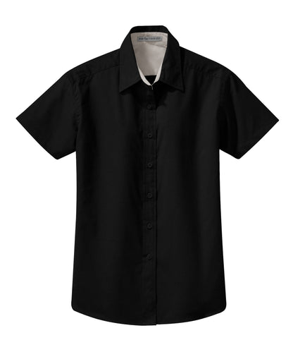 [WED] Short Sleeve Easy Care Dress Shirt (Ladies) [L508]