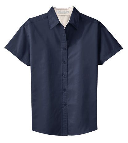 [WED] Short Sleeve Easy Care Dress Shirt (Ladies) [L508]