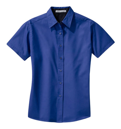 [WED] Short Sleeve Easy Care Dress Shirt (Ladies) [L508]