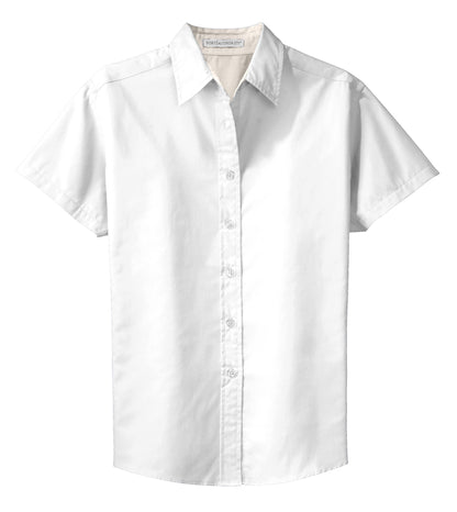 [WED] Short Sleeve Easy Care Dress Shirt (Ladies) [L508]