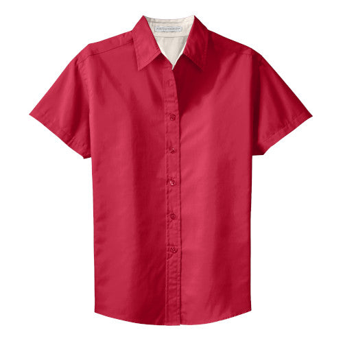 [WED] Short Sleeve Easy Care Dress Shirt (Ladies) [L508]