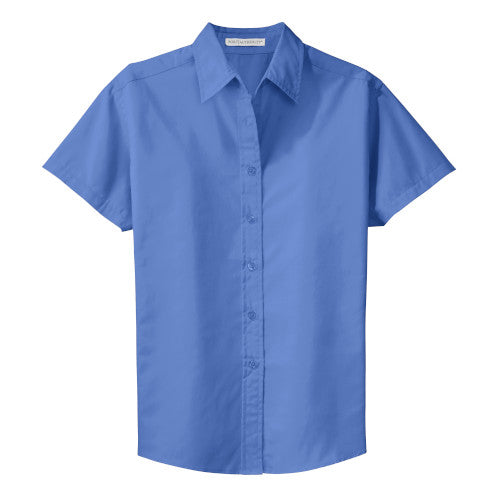 [WED] Short Sleeve Easy Care Dress Shirt (Ladies) [L508]