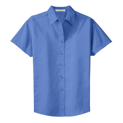 [WED] Short Sleeve Easy Care Dress Shirt (Ladies) [L508]