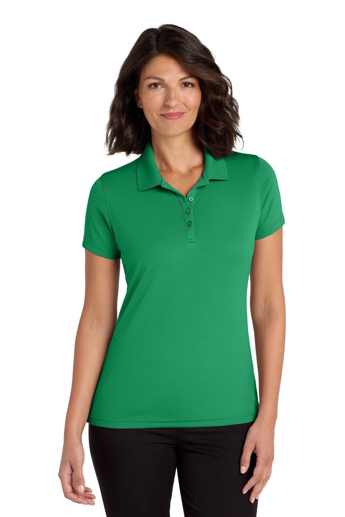 Port Authority Women's Dry Zone UV Micro-Mesh Polo. LK110 (Choose Your Logo)