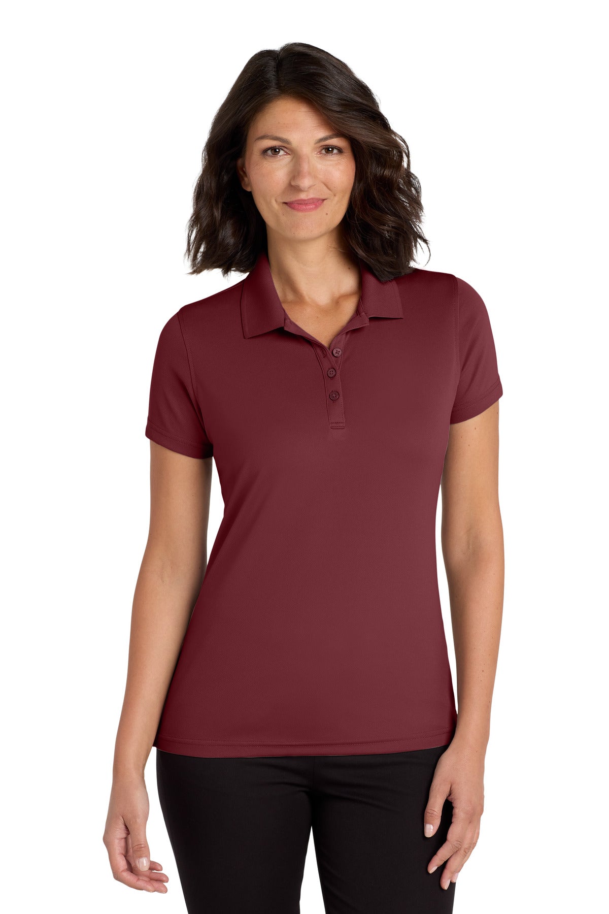 Port Authority Women's Dry Zone UV Micro-Mesh Polo. LK110 (Choose Your Logo)