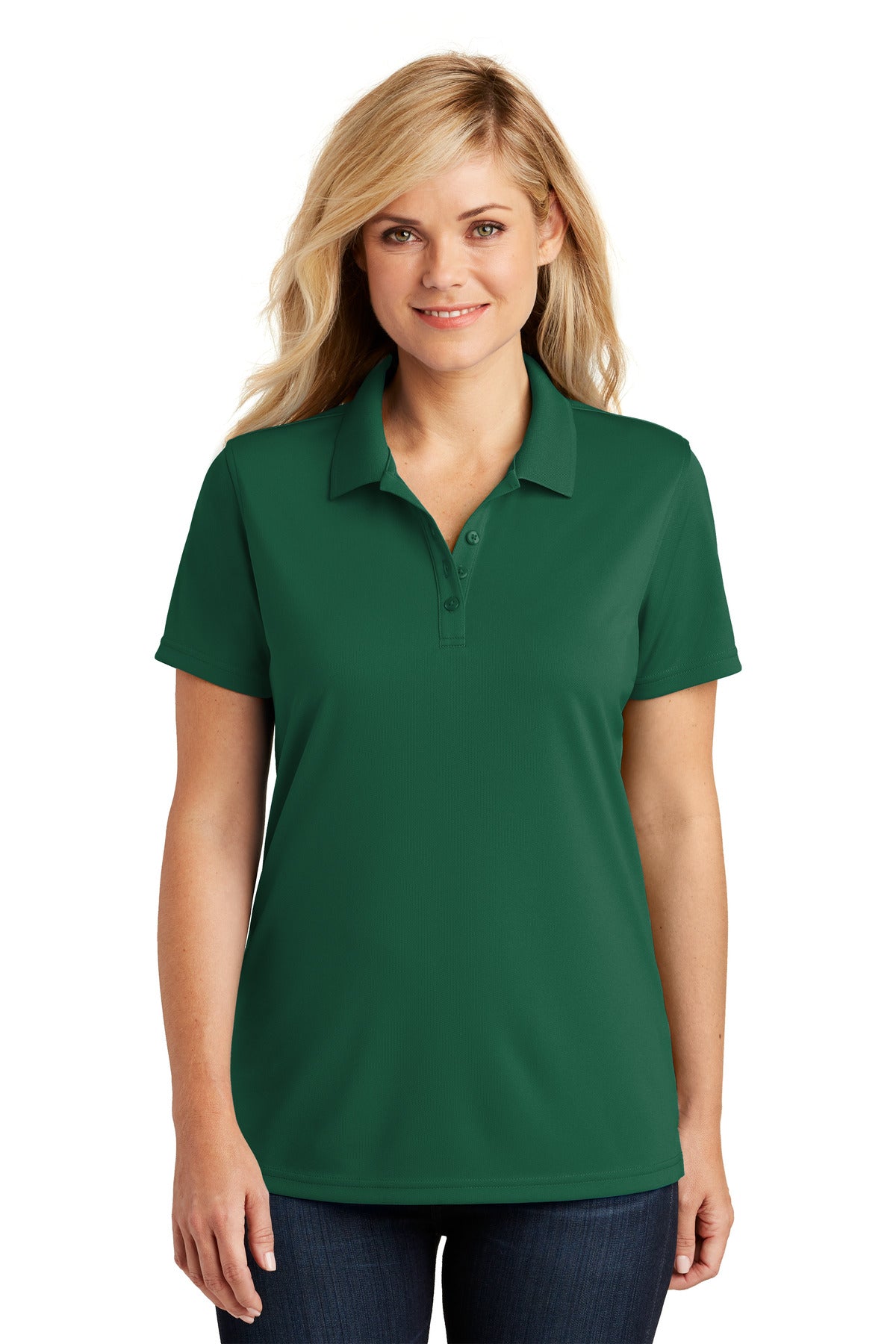 Port Authority Ladies Dry Zone UV Micro-Mesh Polo. (Dark Colors) LK110