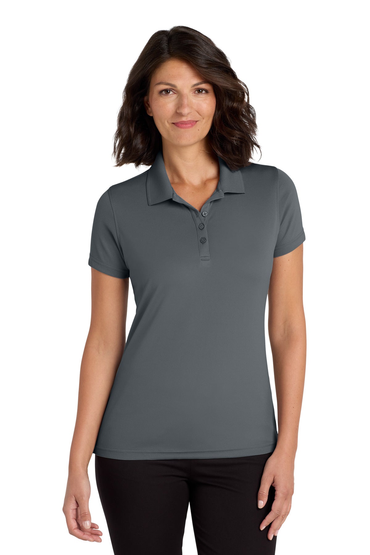 Port Authority Women's Dry Zone UV Micro-Mesh Polo. LK110 (Choose Your Logo)