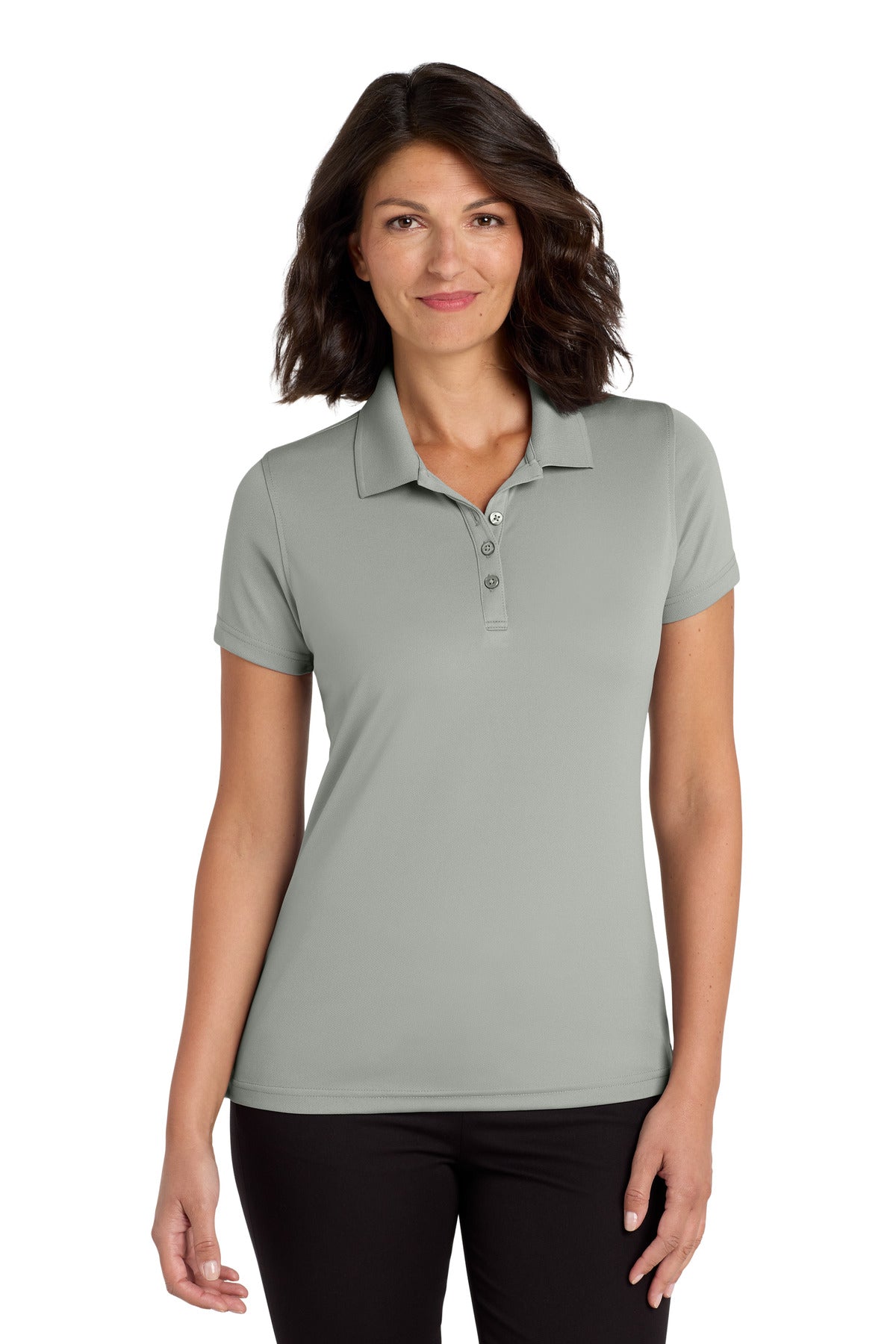 Port Authority Women's Dry Zone UV Micro-Mesh Polo. LK110 (Choose Your Logo)