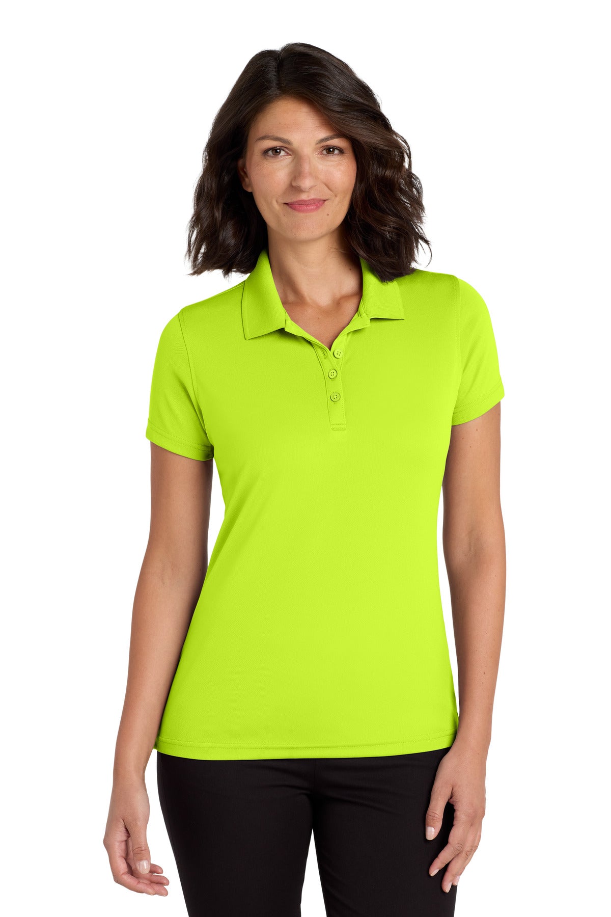 Port Authority Women's Dry Zone UV Micro-Mesh Polo. LK110 (Choose Your Logo)