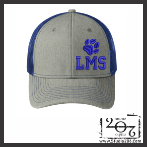 Snapback Trucker Cap - LMS (Embroidered)