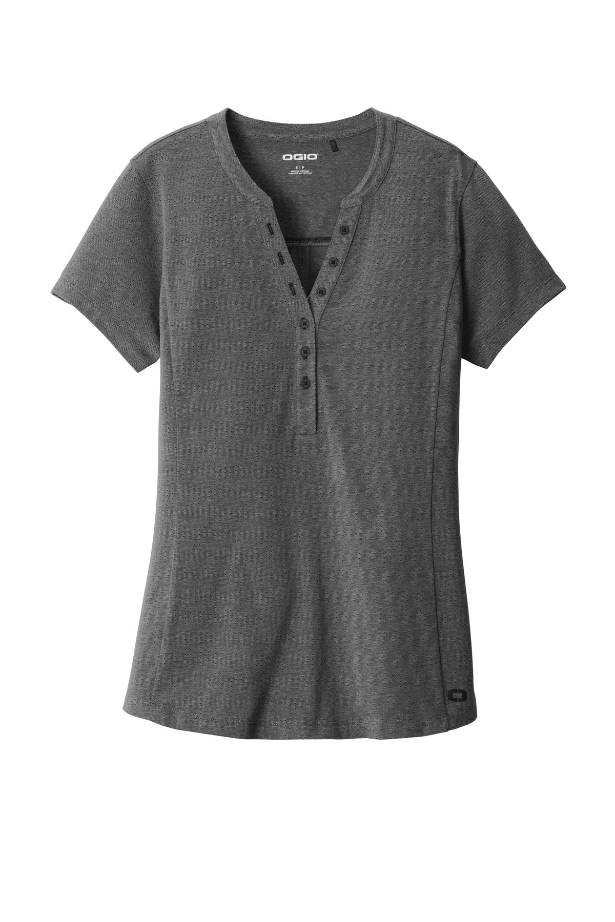 OGIO Ladies Tread Henley. LOG136 (Choose Your Design)