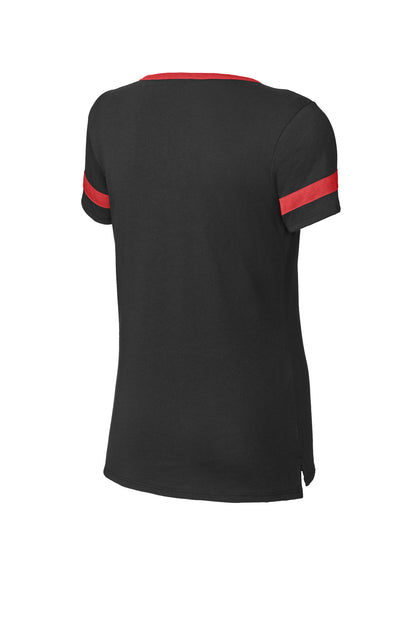 Sport-Tek Women's Halftime Notch Neck Tee. LST6041 (Choose Your Design)